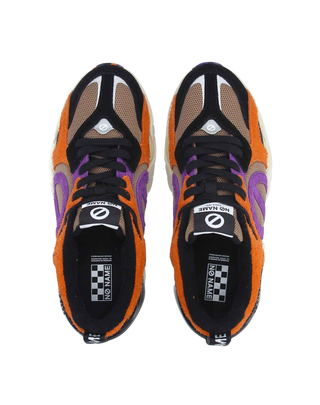 SNEAKERS DONNA "KRAZEE RUNNER  W" BLACK/TAUPE/PURPLE/ORANGE