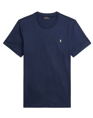 T-SHIRT UOMO IN JERSEY DI COTONE - NAVY