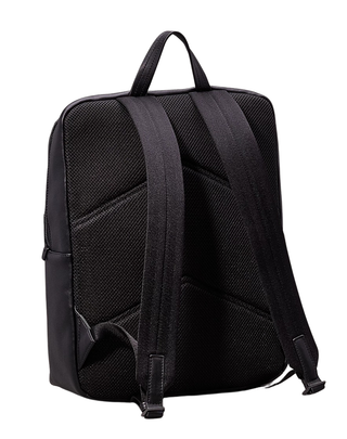 ZAINO UNISEX IN ECOPELLE LISCIA - NERO