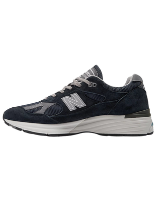 SNEAKERS UOMO " MADE IN UK 991V2" - NAVY U991NV2 NAVY D NEW BALANCE