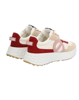 SNEAKERS DONNA "CARTER JOGGER"  -  BEIGE/OFF WHITE/RED