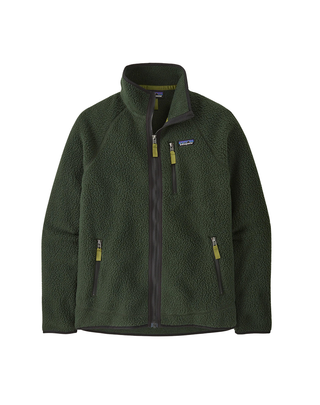 PILE UOMO FULL ZIP- VERDE 22801 OLGG PATAGONIA