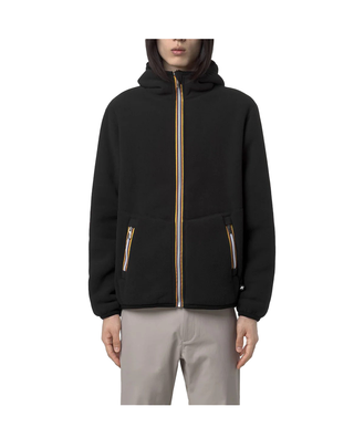 GIUBBINO UOMO JACK SHERPA POLAR REVERSIBLE - NERO K3132NW AVA K-WAY