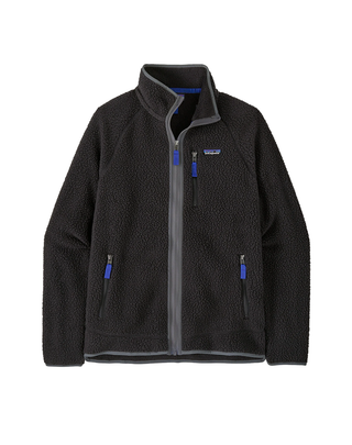 PILE UOMO FULL ZIP- BLACK / FORGE GREY 22801 BFO PATAGONIA