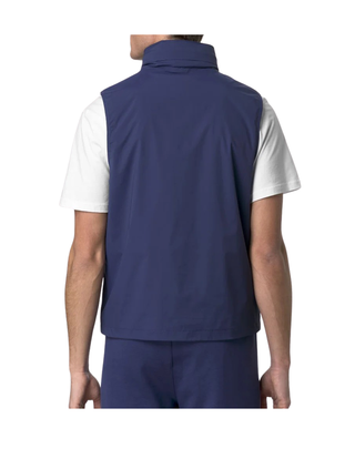 GILET UOMO "VALEN STRETCH NYLON JERSEY" - BLUE DEEP COBALT