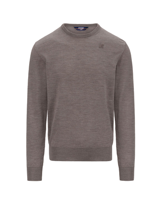MAGLIONE UOMO SEBASTIEN MERINO - BEIGE MEL K2142EW WG9 K-WAY