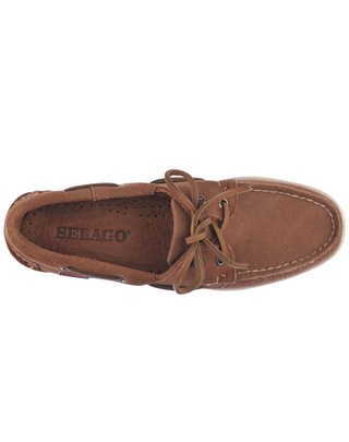 SCARPA DONNA DA BARCA "PORTLAND FLESH OUT " - DARK BROWN