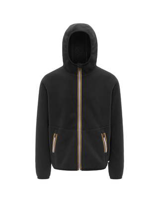 GIUBBINO UOMO JACK SHERPA POLAR REVERSIBLE - NERO K3132NW AVA K-WAY