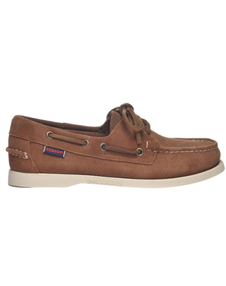 SCARPA DONNA DA BARCA "PORTLAND FLESH OUT " - DARK BROWN