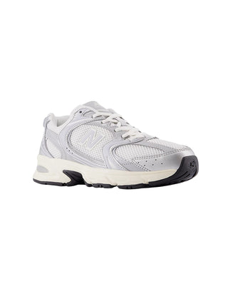SNEAKERS UNISEX " 530 " - SILVER METALLIC CON REFLECTION U530SEA SILVER MET/LI NEW BALANCE 