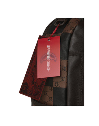 ZAINO UNISEX "ENLARGED CHECK PARIS DLXSV" 910B6263NSZ U SPRAYGROUND 
