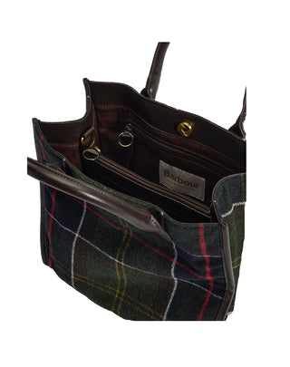 BORSA IN TESSUTO " BARRHILL " - CLASSIC TARTAN LBA0423 OL91 BARBOUR 