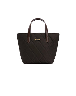 BORSA DONNA QUILTED MINI TOTE - OLIVE LBA0431 OL75 BARBOUR 