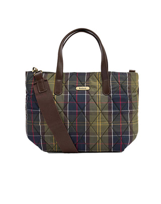 BORSA DONNA QUILTED MINI TOTE - CLASSIC TARTAN LBA0431 TN11 BARBOUR 