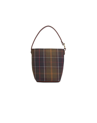 MINI SECCHIELLO IN TESSUTO E PELLE " CEDAR " - CLASSIC TARTAN LBA0560 TN11 BARBOUR 