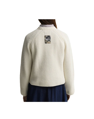MAGLIONE DONNA " RENATA " - BIANCO LKN1826 WH71 BARBOUR 