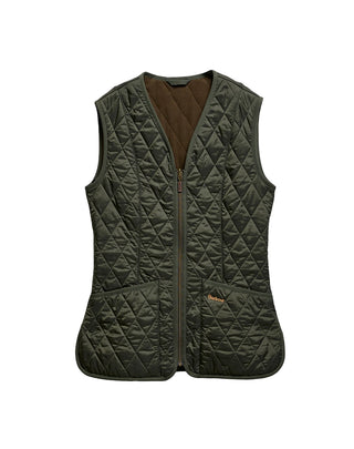 GILET/FODERA  " BETTY "- DARK OLIVE LLI0003 OL71 BARBOUR 