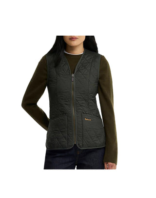 GILET/FODERA  " BETTY "- DARK OLIVE LLI0003 OL71 BARBOUR 
