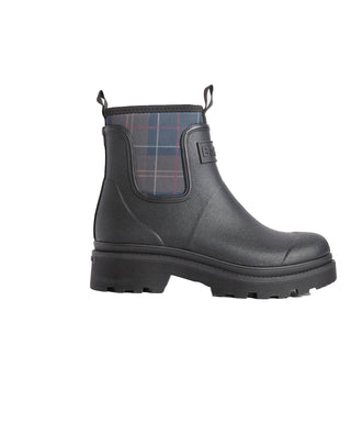 TRONCHETTI CHELSEA IN GOMMA " CYNTHIA " - BLACK LRF0144 BK92 BARBOUR 