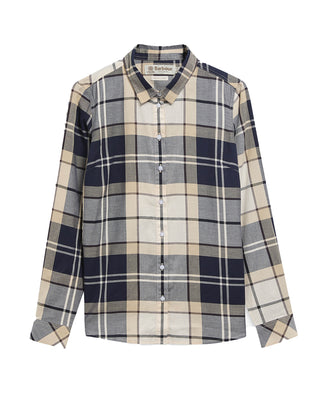 CAMICIA DA DONNA " BREDON CHECK " - LIGHT BIRCHWOOD TARTAN LSH1353 TN26 BARBOUR 