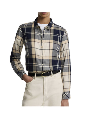 CAMICIA DA DONNA " BREDON CHECK " - LIGHT BIRCHWOOD TARTAN LSH1353 TN26 BARBOUR 