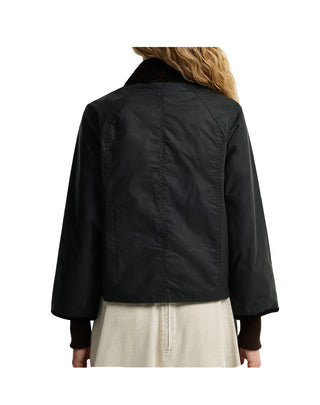 GIACCA DONNA CROP " BEADNELL " - SAGE/ANCIENT LWX1403 SG51 BARBOUR 