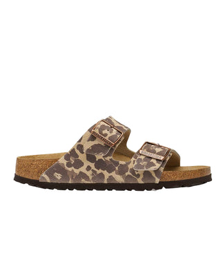 SANDALO ARIZONA IN PELLE SCAMOSCIATA PIANTA STRETTA - LEO SANDCASTLE 1033330 LEO SANDCASTLE BIRKENSTOCK 