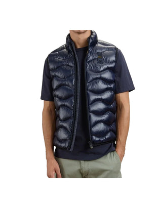 SMANICATO IMBOTTITO OVATTA TERMICA DANNY  - BLU BLUX02055 888 BLAUER 