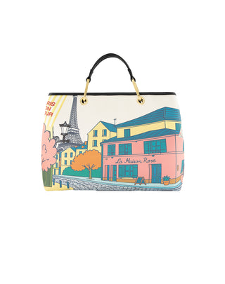 BORSA " CARTOLINE PARIGI " B19162YY818 U BrACCIALINI 