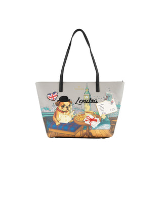 BORSA " CARTOLINE LONDRA " IN SIMIL PELLE B19164YY818 U BrACCIALINI 