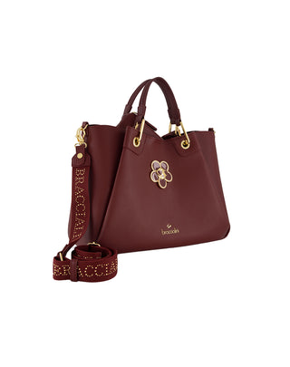 BORSA IN SIMIL PELLE " AMY BIJOUX " - BORDEAUX B19212YY406 U BrACCIALINI 
