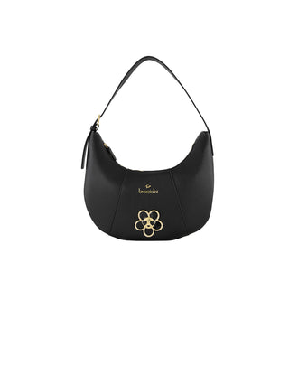 BORSA A SPALLA " AMY BIJOUX " IN SIMIL PELLE - NERO B19215YY100 U BrACCIALINI 