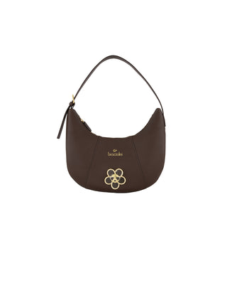 BORSA A SPALLA " AMY BIJOUX " IN SIMIL PELLE - MARRONE B19215YY3009 U BrACCIALINI 
