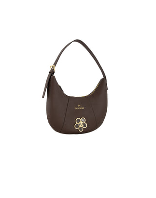 BORSA A SPALLA " AMY BIJOUX " IN SIMIL PELLE - MARRONE B19215YY3009 U BrACCIALINI 