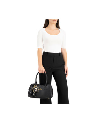 BORSA A BAULETTO IN SIMIL PELLE " BETH " - NERO B19224YY100 U BrACCIALINI 