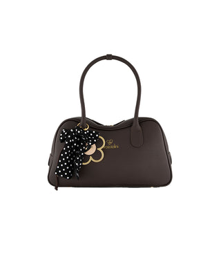BORSA A BAULETTO IN SIMIL PELLE " BETH " - MARRONE B19224YY3009 U BrACCIALINI 