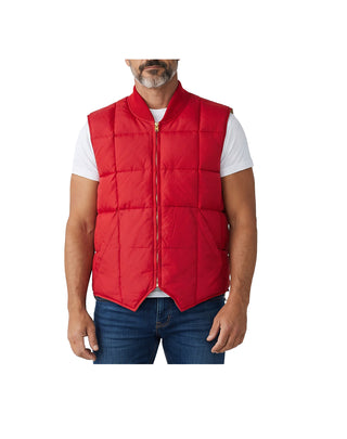 GILET TRAPUNTATO UOMO " SEATTLE " - RED 901 SEATTLE DOWN RESCUE Chesapeake's 