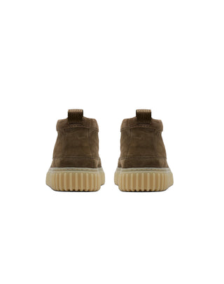 SCARPONCINO IN NABUK " TORHILL LACE HI " - KHAKI 26183474 KAKI NUBUK CLARKS 