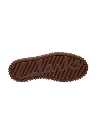 SCARPONCINO IN NABUK " TORHILL LACE HI " - MARRONE SCURO 26184694 DARK BROWN NUBUCK CLARKS 