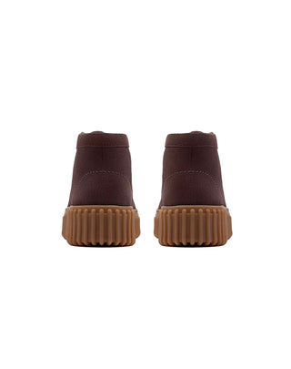 SCARPE DONNA " TORHILL MOSS " IN PELLE SCAMOSCIATA MARRONE SCURO 26185345 DARK BROWN CLARKS 