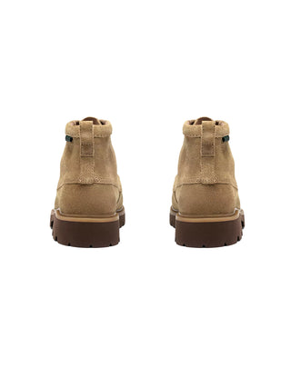 SCARPE UOMO " CLEYHILL HI " - DARK SAND 26320158 DARK SAND SUEDE CLARKS 