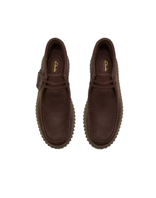 SCARPE UOMO " TORHILL HI " - MARRONE SCURO 26327242 DARK BROWN LEA CLARKS 