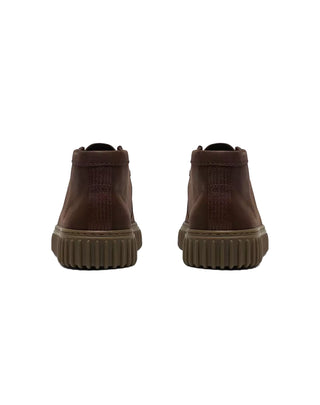 SCARPE UOMO " TORHILL HI " - MARRONE SCURO 26327242 DARK BROWN LEA CLARKS 