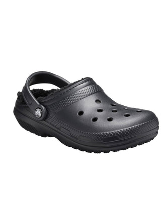 SABOT IN GOMMA INTERNO ORSETTO - NERO 203591- BLK CROCS 