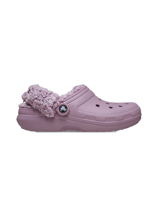 SABOT " CLASSIC FLEECE LINED CLOG " - DUSTY LILAC 211396- DUSTY LILAC CROCS 
