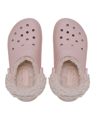 SABOT " CLASSIC FLEECE LINED CLOG " - QUARTZ 211396- QUARTZ CROCS 