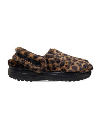 SABOT " CLASSIC UNFURGETTABLE ANIMAL CLOG " 212002- SEPIA/LEOPARD CROCS 