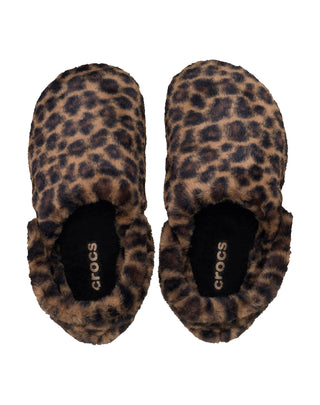 SABOT " CLASSIC UNFURGETTABLE ANIMAL CLOG " 212002- SEPIA/LEOPARD CROCS 