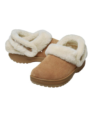 SABOT " CLASSIC UNFURGETTABLE SUEDED CLOG " - SEPIA 212106- SEPIA CROCS 