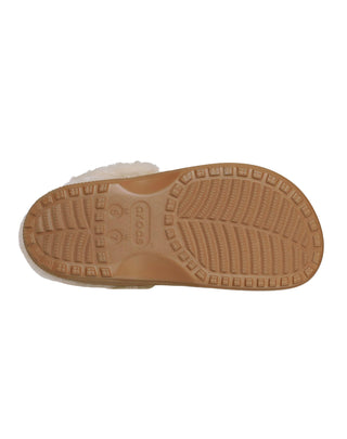 SABOT " CLASSIC UNFURGETTABLE SUEDED CLOG " - SEPIA 212106- SEPIA CROCS 